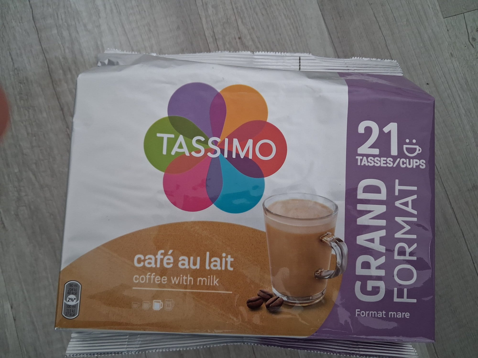 Café au lait Tassimo